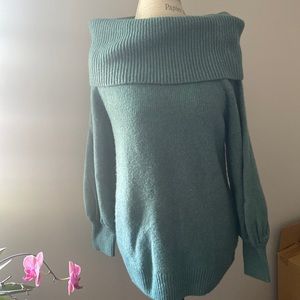 Express Off The Shoulder Sweater / top  Size Medium NWT